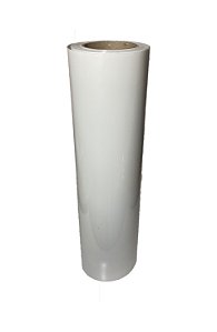 Filme De Recorte Termocolante Pu Alto Relevo Branco 24cmX1mt