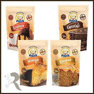 Mistura para bolo sem glúten - 400g