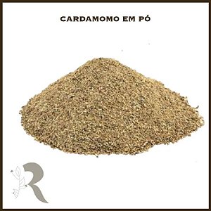 Cardamomo em pó - 100g (a granel)