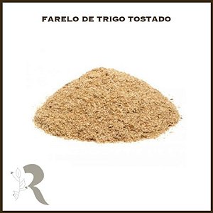 Farelo de trigo tostado - 100g (a granel)