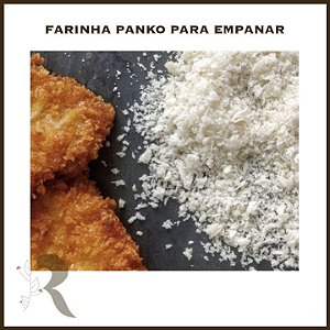 Farinha Panko para empanar - 100g (a granel)