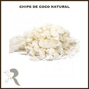 Chips de Coco Natural - 100g (a granel)