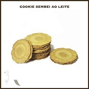 Cookie Sembei ao Leite - 100g (a granel)