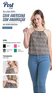 CAVA AMERICANA COM AMARRAÇÃO