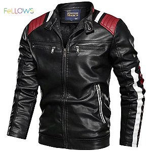 Jaqueta de Couro Motoqueiro