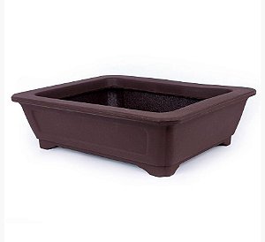 Vaso de Treinamento Retangular Para Pré Bonsai Nutriplan em Polipropileno de Alta Resistência 47 X 36 X 13 cm