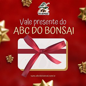 Vale Presente ABC do Bonsai - Presenteie Quem Você Ama!