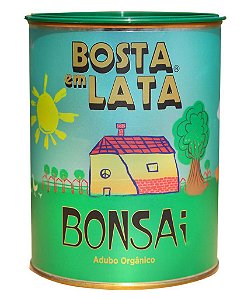 Adubo Orgânico Para Bonsai Bosta Em Lata 500g