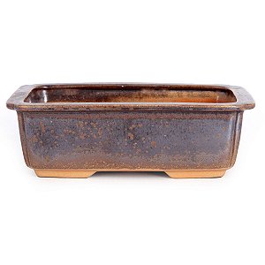 Vaso Para Bonsai Retangular Mizuno 16,5 X 11,5 X 4 CM