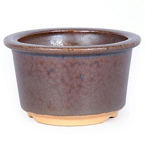 Vaso Mame Para Bonsai Redondo Mizuno 8,5 X 5 CM