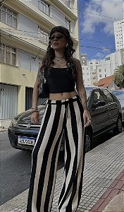 Calça Listrada