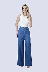 CALÇA WIDE LEG SPORT FIN CIN INT #MM# BENICIO