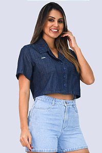 915 - CAMISA FEM CROPPED #MM# BENICIO