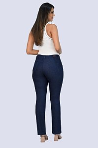 261 - CALÇA FEM RETA CINTURA INTER. #MM# BRESCIA