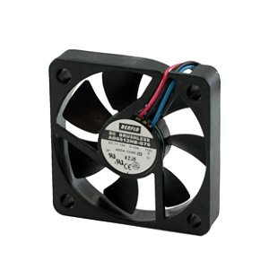 Ventilador 12v 50x50x10mm 3f Rol/nylon