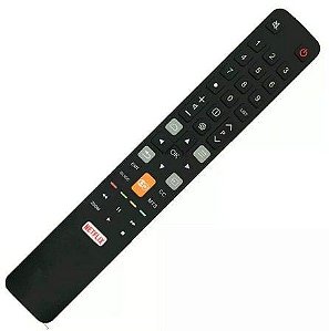 Controle Toshiba Tcl Led Netflix/rc802n Sem Voz Aaax2 Impnow