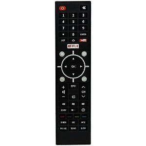 Controle Toshiba Tcl Led Smart Netflix/youtube Aaax2