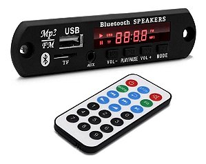 Placa Modulo Audio Bluetooh/sd/usb C/cr F2770b