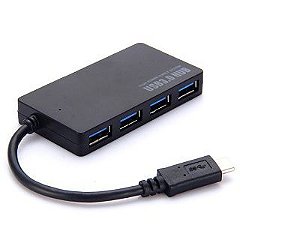 Hub 4porta Usb Tipo C Macho 1px3.0+2p 2.0 F5086bb