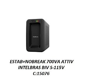 Estab+nobreak 700va Intelbras Biv S-115v-sts