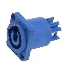 Tomada Spikon Painel 20a Femea 3v Powercon Az F1281bb