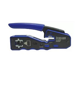 Alicate(g)climp Rj45 Cat5+cat6+cat7 Ezcrimp Passagem Hikari