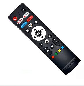 Controle Aiwa/vizzion Led Smart Netflix+you-aaax2