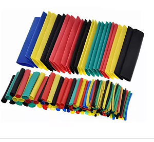 Espaguete Termo Contr 1mm-14mm Kit 164pc