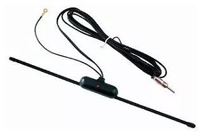 Antena Automotiva Amplificada 12vdc Savart 1lin