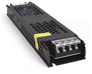 Fonte 12v 20a(slim)200x25x50cmt 300w Met-f25425b