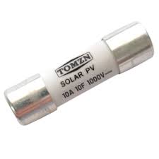 Fusivel Cartucho Solar 10a 10x38mm Cc/gpv1000