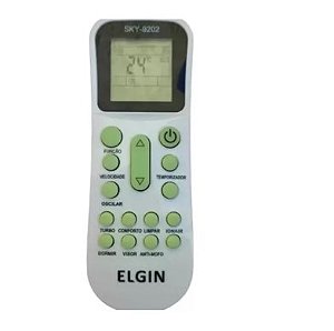 Controle Ar Cond Elgin Lcd Inverter Aaax2 F5823bb