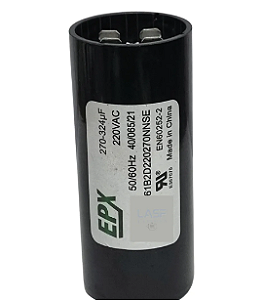 Capacitor Partida 270mf+324mfx220v Cd60 Faston