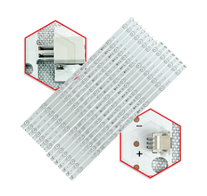 Barramento Aoc/philips 55p 14br 6+6led 55pug6102 F30661..