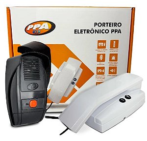 Porteiro(g)eletr Interfone Ppa Preto
