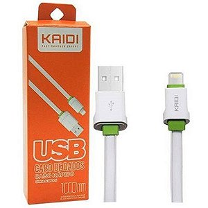 Cabo(g)usb A-m Iphone 1m Silicone Br Kaidi