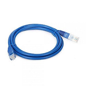 Cabo Patchcord Cat6e 3mt Azul Rtk/tozz