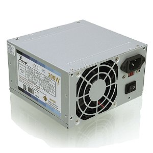 Fonte Atx350 200w Real 20p+4 Sata Knup