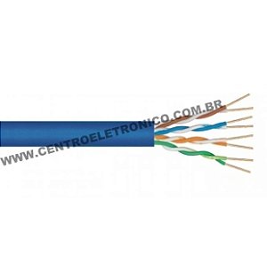 Cabo Multilan Cat5 Azul Mega 4p