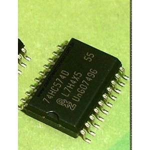 Circuito Integrado Sn74hc574d Smd 7x15mm