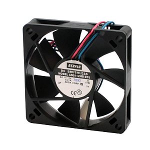 Ventilador 12v 60x60x15mm 3f Rol/nylon