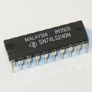 Circuito Integrado Sn74ls240 Dip
