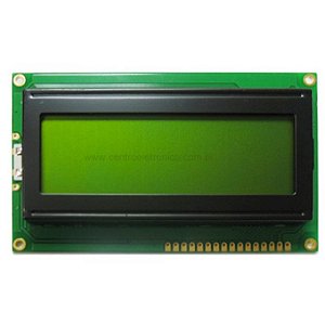 Diodo Display Lcd Verde 16x2 100x30mm