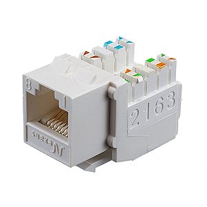 Tomada Keistone Rj45 8p8 Cat5e Seccon Br Anatel