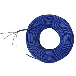 Cabo Multilan Cat5e-r Azul Nexans(prof)