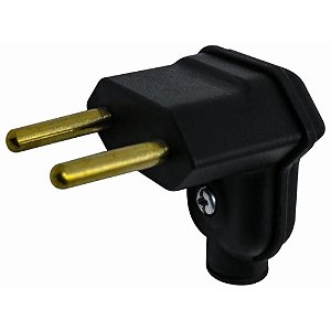 Plugue Ac 2p 10a 90gr Preto Mgs