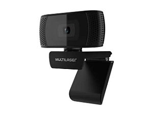 Camera(g)webcam Multilaser 720p 30fps Autofoco
