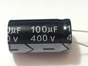 Capacitor Eletrol 100mfx400v 18x36mm F7875b