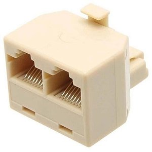 Adap Rj45 Tipo T 1rj45m+2rj45f 8p8 Bg F30240