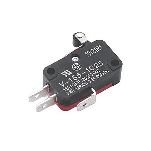 Chave Micro Sw 16a Haste+rolo Curta 15mm F7875bb
